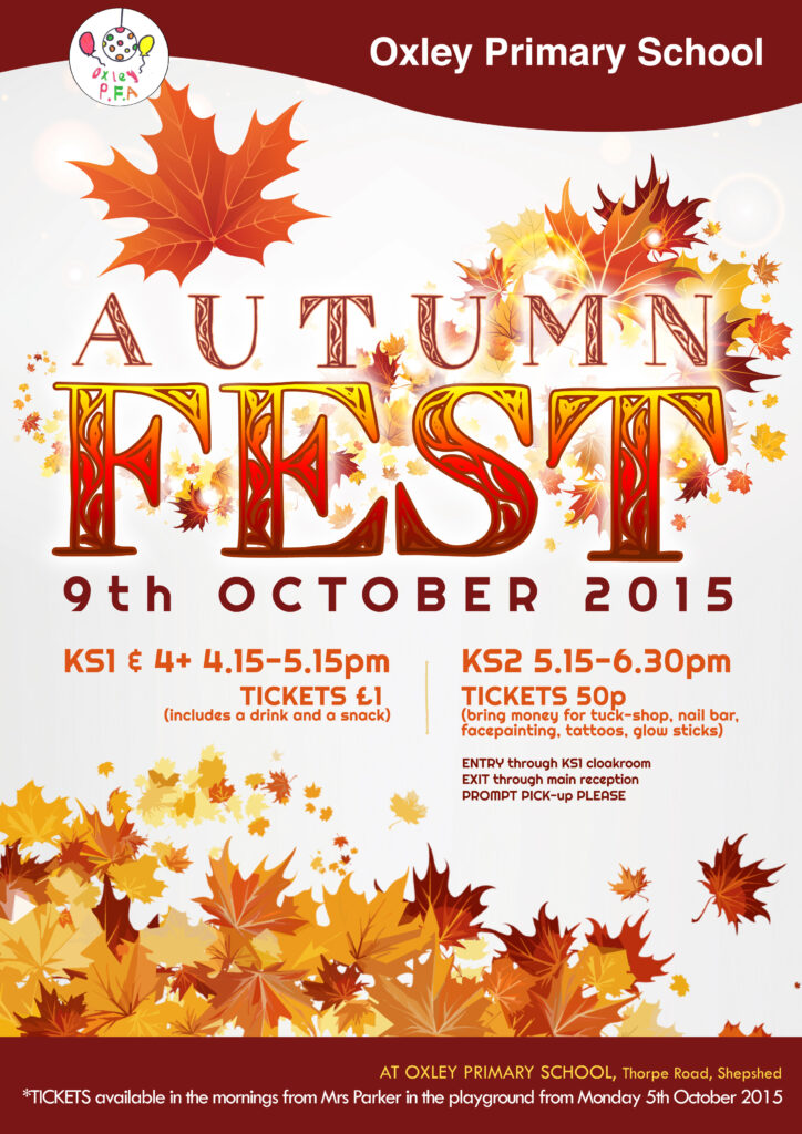 Oxley Poster Autumnfest 2015