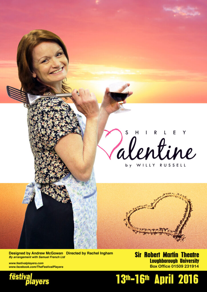 The Festival Players - Shirley Valentine Poster