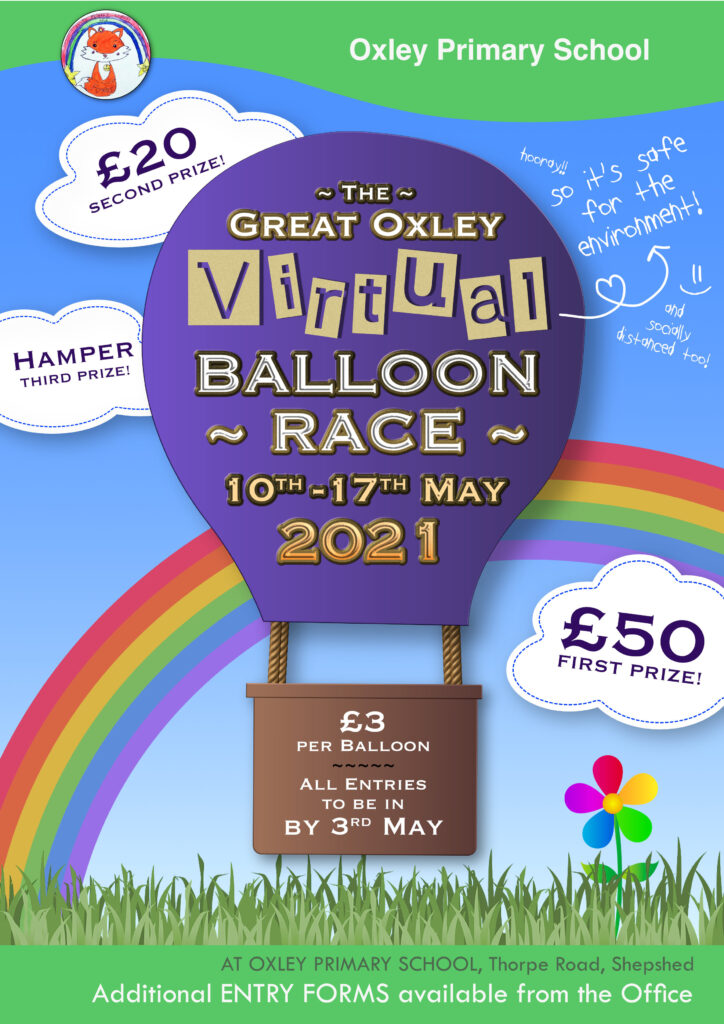 Oxley Poster Balloon Race 2021