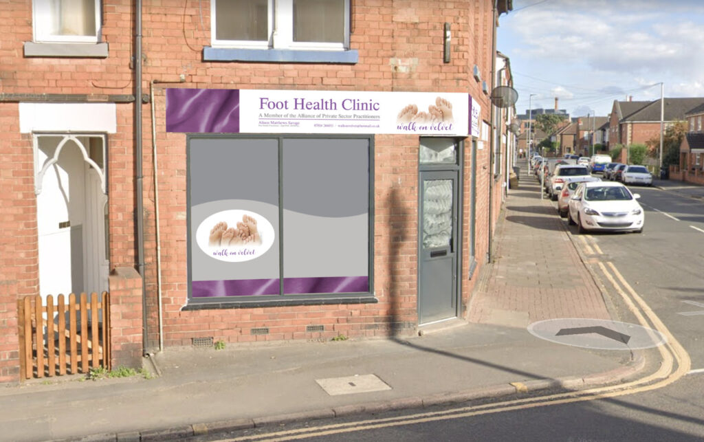 Foot Health Care Shop Front 1