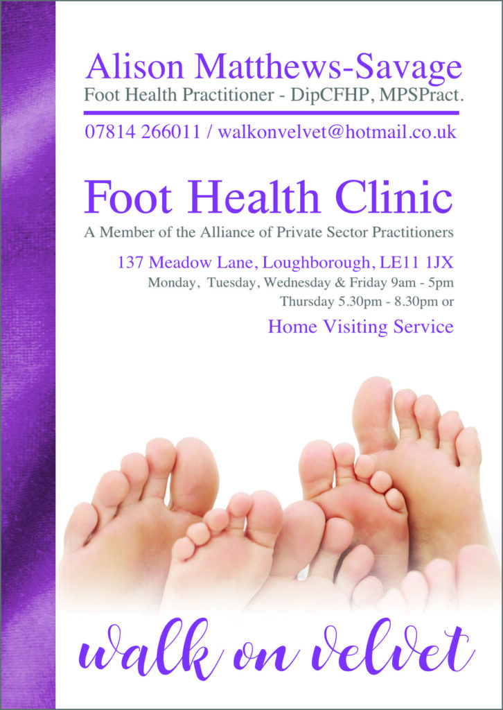 Foot Health Clinic Advert