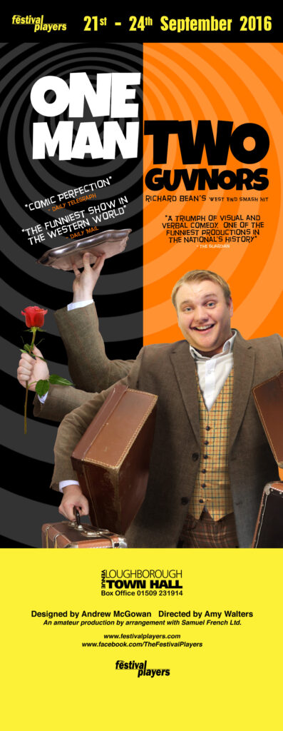 One Man, Two Guvnors Roll-up Banner