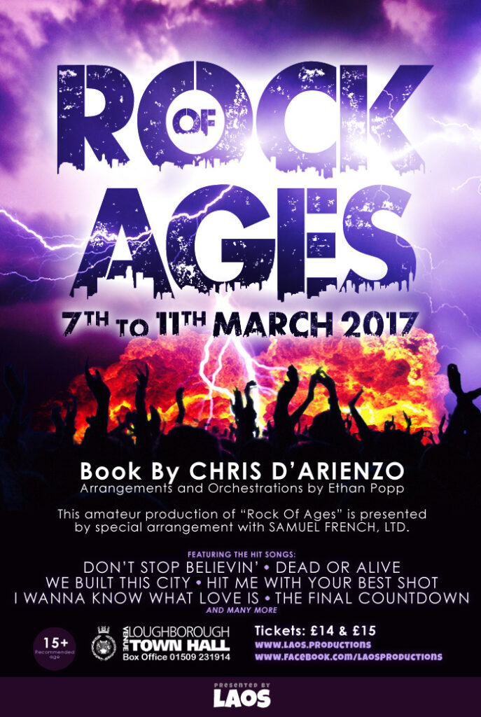 Rock of Ages FPs Advert