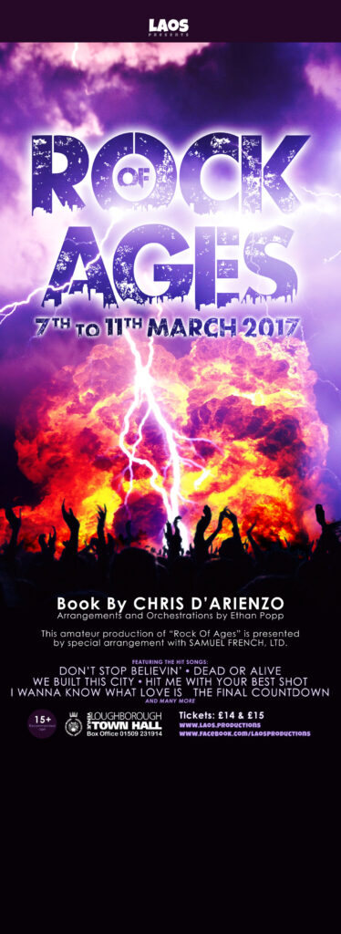 Rock of Ages Roll-up Banner