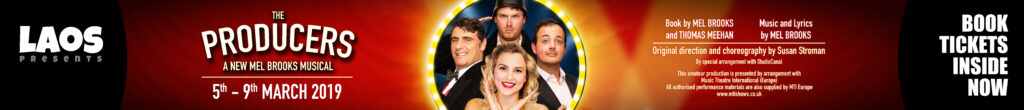 The Producers LTH Exterior Banner