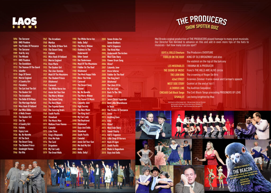 The Producers Programme 20-21