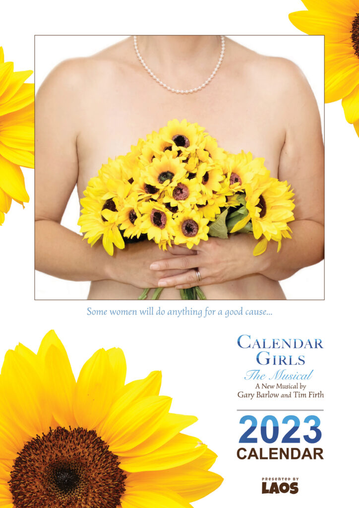 Calendar Girls Calendar Front Page