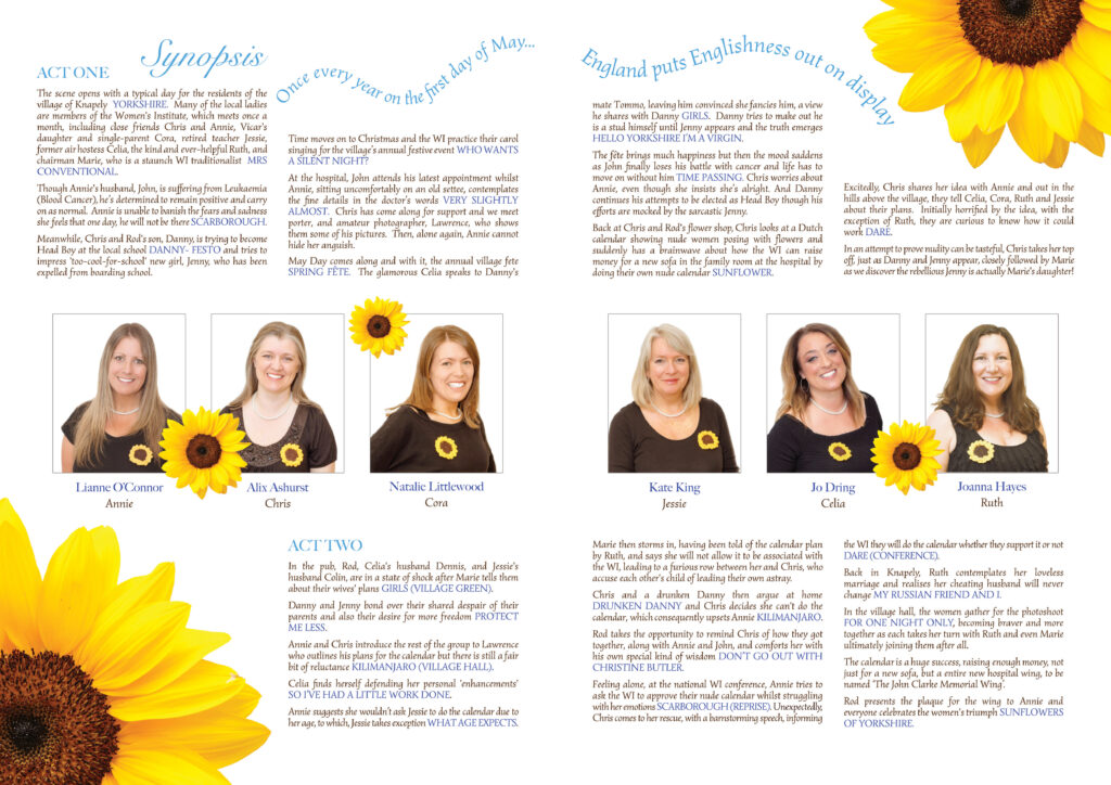 Calendar Girls Programme 06-07