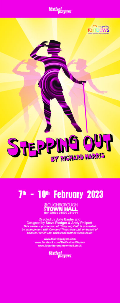 Stepping Out Roll-up Banner