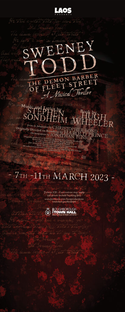 Sweeney Todd Roll-up Banner