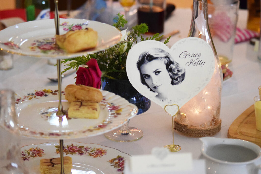 Alison & Andy's Table Centres