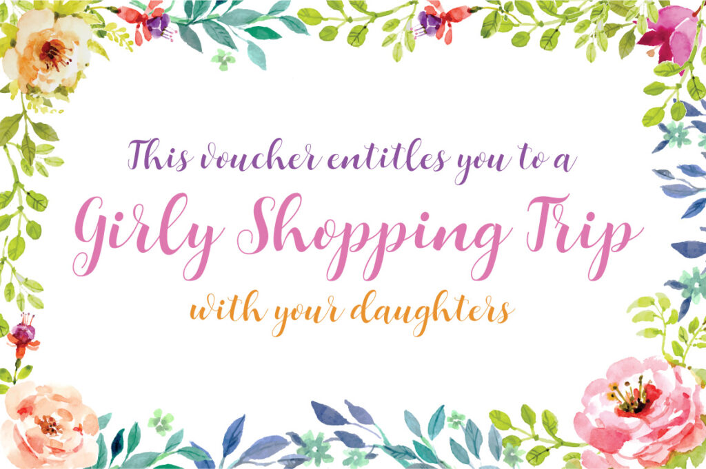 Girly Shopping Trip Voucher