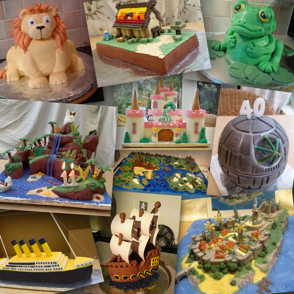 Cake Making Montage