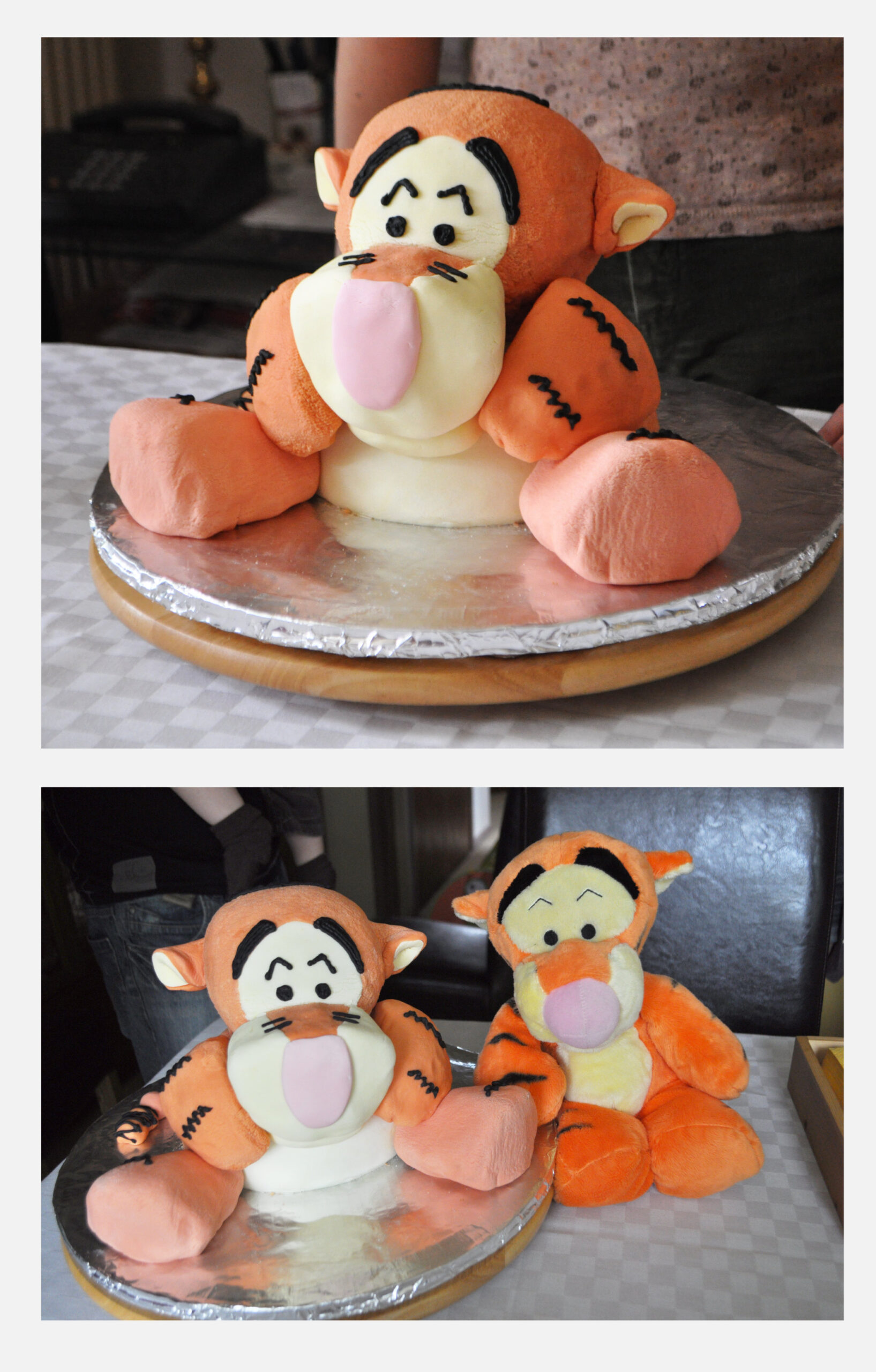 Tigger Cake Montage
